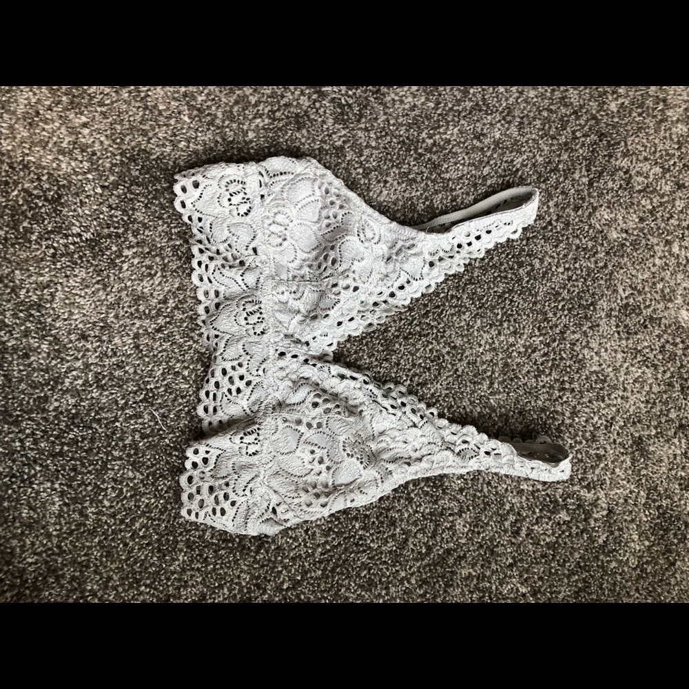 Aerie light gray bralette!